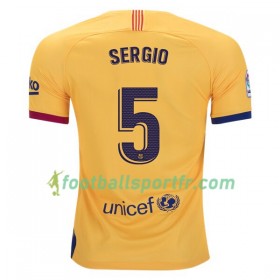 Tenue Barcelone Sergio Busquets 5 Exterieur 2019-2020 Maillot de Foot